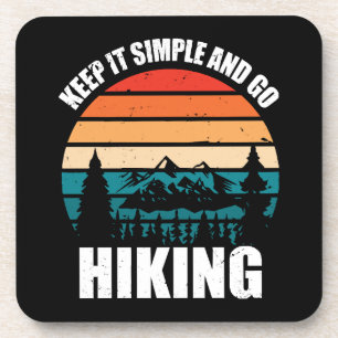 Porta-copo Mantenha Simples E Vá Hiking