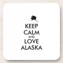 Porta-copo MANTER CALM e AMAR ALASKA personalizáveis