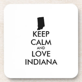 Porta-copo MANTER CALMA E AMOR personalizáveis INDIANA