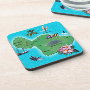 Porta-copo Mapa Maui