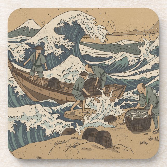 Porta-copo Mar Tempestuoso (Frente)