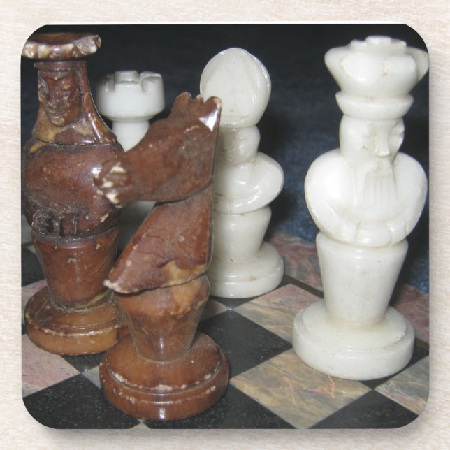 Porta-copo Marble Chess Pieds (Frente)
