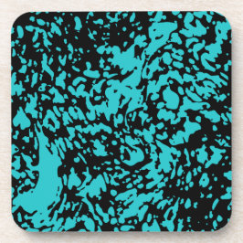 Porta-copo Marble Granite Textura Azul