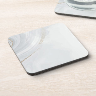 Porta-copo Marble Pastel Stone Texture Glitter Watercolor