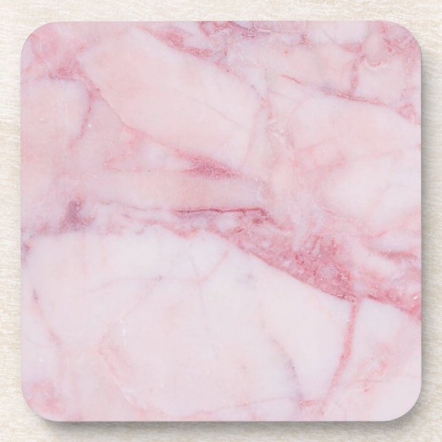 Porta-copo Marble Rosa (Frente)