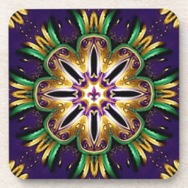 Porta-copo Mardi Gras Design