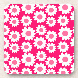 Porta-copo Margaridas Groovy customizáveis