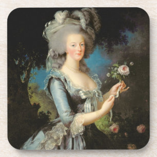 Porta-copo Marie Antoinette com um rosa, 1783