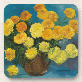 Porta-copo Marigolds Amarelos Blooming