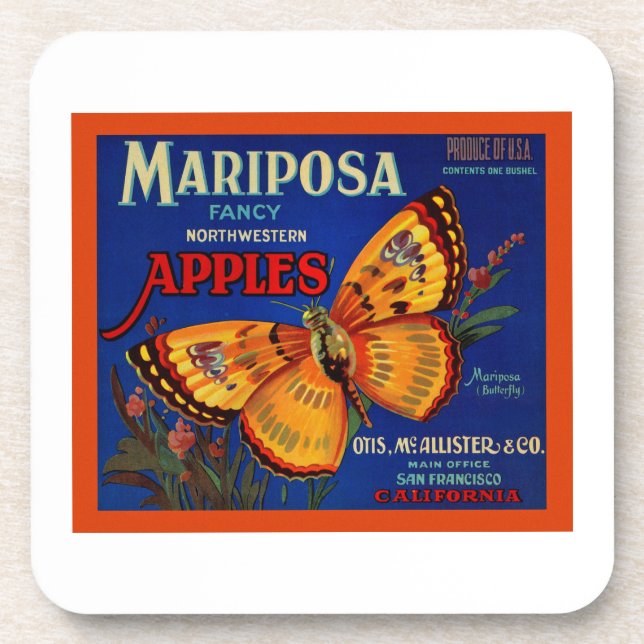 Porta-copo Mariposa Apple (Frente)
