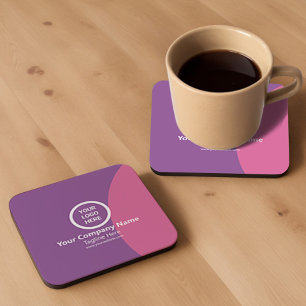 Porta-copo Marketing de empresa personalizável moderno e limp