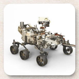 Porta-copo Mars Perseverance Rover Em Fundo Branco.