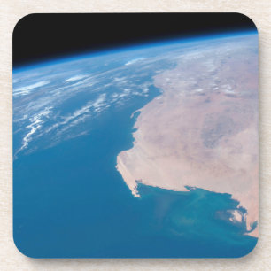 Porta-copo Mauritânia E Sara Ocidental Ao Largo Da Costa De Á