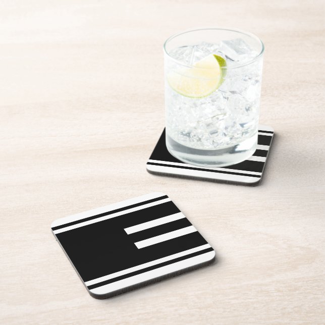 Porta-copo MAZIPOODLES Stripes Spaghetti 104122 (Lado Direito)