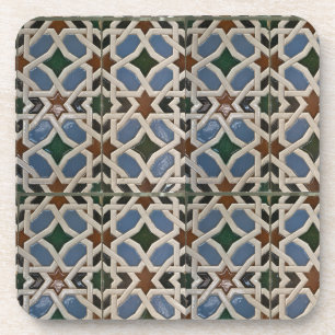 Porta-copo Mediterranean Mosaic Blue Green