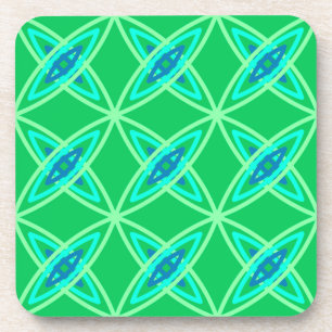 Porta-copo meio século Atômica moderno - Jade Green