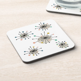 Porta-copo Meio século de Starbursts Atômicos dos anos 50