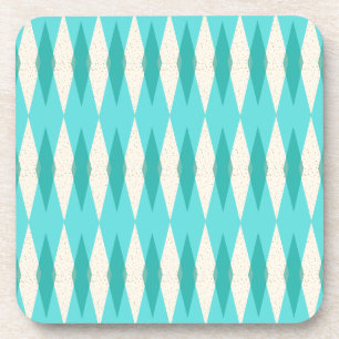 Porta-copo meio século Modern Argyle Duro Portas copos plás