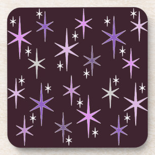 Porta-copo Meio século Modern Star Sky Purple
