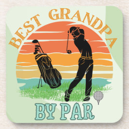 Porta-copo Melhor Avô Por Par Golf Sunset