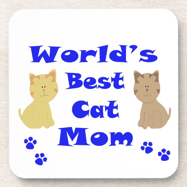 Porta-copo Melhor Mãe Gato do Mundo (Frente)