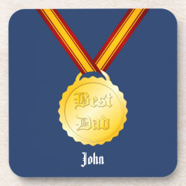 Porta-copo Melhor Medalha de Pai Dia dos Pais