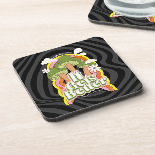 Porta-copo Melhora Boas Vibes e Groovy se sentem personaliz