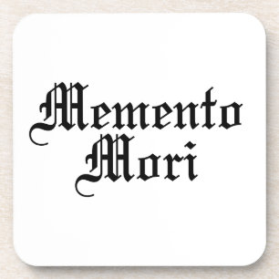 Porta-copo Memento Mori - Frase Latina