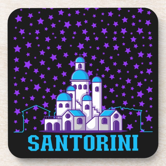 Porta-copo Memória Santorini.b (Frente)