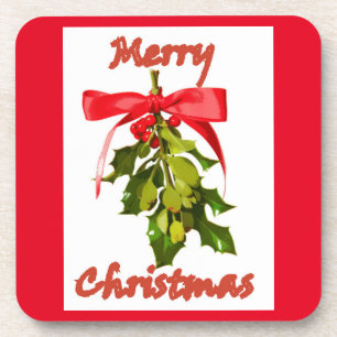 Porta-copo merry natal