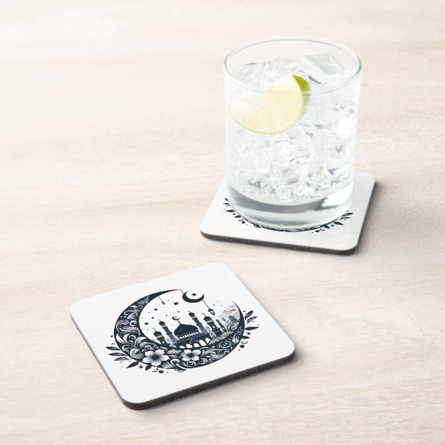 Porta-copo Mesquita da Lua Flor (Lado Direito)