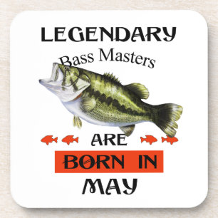Porta-copo Mestrados Legendários de Bass estão Nasceres em ma