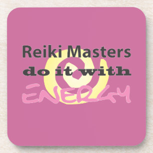 Porta-copo Mestrados Reiki fazem isso com energia