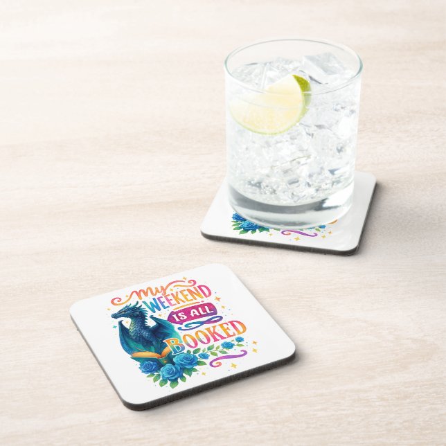 Porta-copo Meu Fim De Semana Está Tudo Reservado (Lado Direito)