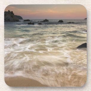 Porta-copo México, Guerrero, Zihuatanejo.  Surf ao longo de 