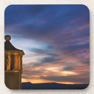 Porta-copo México, San Miguel de Allende. Pôr do sol sobre