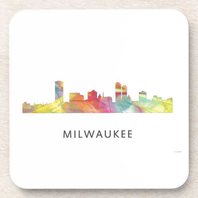 PORTA-COPO MILWAUKEE, SKYLINE WB1 DE WISCONSON - (Frente)
