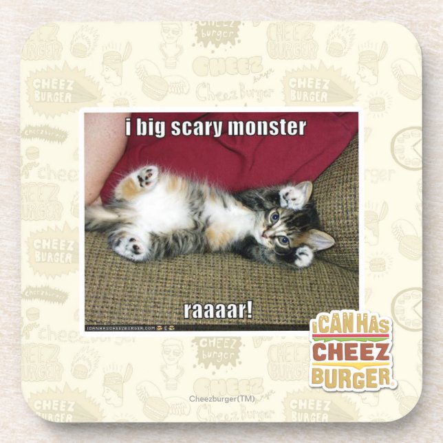 Porta-copo Mim monstro assustador grande (Frente)