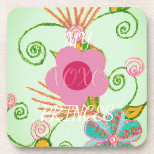Porta-copo Minha XOXO Pequena Princesa Design
