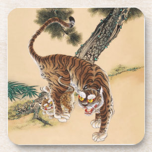 Porta-copo Minhwa Tigre Feio Coreano