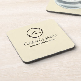 Porta-copo Mínimo de Imóveis Brancos