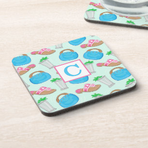 Porta-copo Mint Julep Bermuda Bag Preppy Monograma Derby