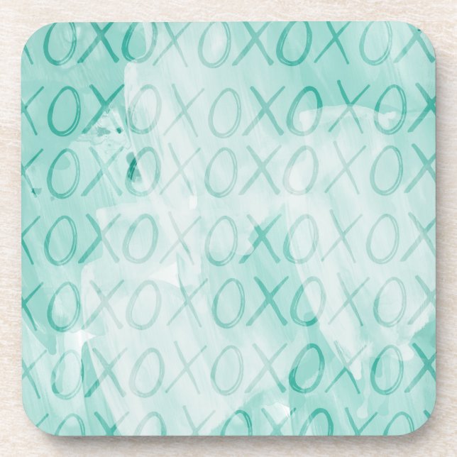 Porta-copo Mint XOXO Love (Frente)