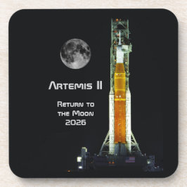 Porta-copo Missão Artemis II na Lua