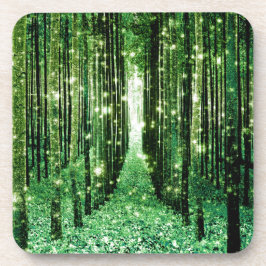 Porta-copo Mistério Verde da Floresta Mágica