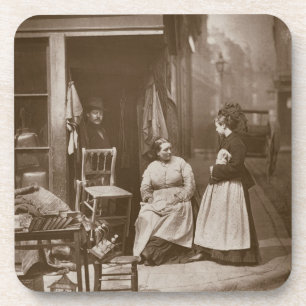 Porta-copo Mobília velha, de "da vida rua em Londres", 1877-