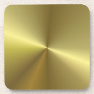 Porta-copo Modelo de Vazio Elegante Dourado com aspecto metá