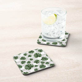 Porta-copo Modern Boho Botanical Leaves Pattern
