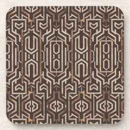 Porta-copo Modern Labyrinth No. 3 Geometric Luxury