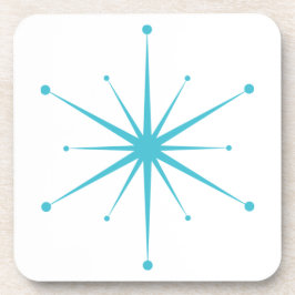 Porta-copo Moderno do século médio Retro Starburst